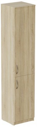 Пенал Анжело Ferrum-decor на 5 полиць із 2 дверима 1900x400x380 ДСП Дуб Сонома 16 мм (FRD-104920) Пенал Анжело Ferrum-decor на 5 полиць із 2 дверима 1900x400x380 ДСП Дуб Сонома 16 мм (FRD-104920)