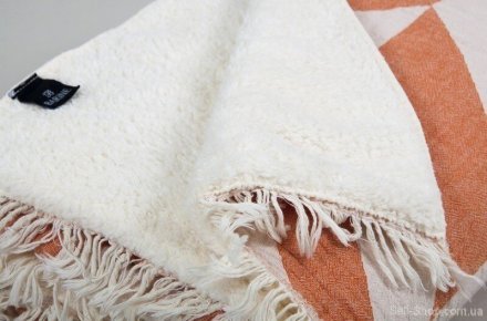 Плед мікроплюш 125x170 см Fishbone Throw Orange