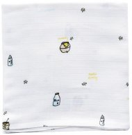 Пелюшка муслинова-плед 100x100 см Honey lullalove-0058 Пелюшка муслинова-плед 100x100 см Honey lullalove-0058