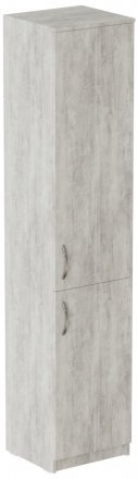 Пенал Анжело Ferrum-decor на 5 полиць із 2 дверима 1900x400x380 ДСП Бетон 16 мм (FRD-104922) Пенал Анжело Ferrum-decor на 5 полиць із 2 дверима 1900x400x380 ДСП Бетон 16 мм (FRD-104922)