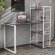 Письмовий стіл Ferrum-decor Серії Конект з етажеркою 75x120x60 білий ДСП Сосна Кембра 16мм (FRD-104229)