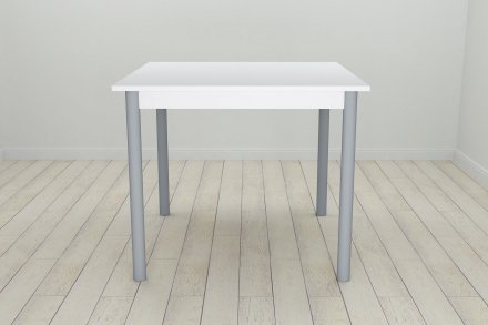 Стіл кухонний Ferrum-decor Агата 75x90x90 Сірий ДСП Біле 16мм (FRD-106260) Стіл кухонний Ferrum-decor Агата 75x90x90 Сірий ДСП Біле 16мм (FRD-106260)