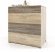 Комод Еверест на 4 ящики Бриз К-5 (телескопи) 70х38х72.5 дуб сонома + трюфель (DTM-2491)