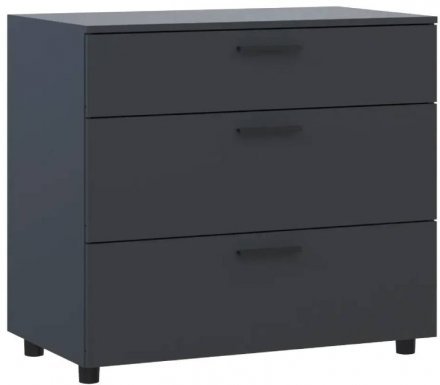 Комод Doros Торн Антрацит 3Ш 90х51.6х80 (DRS-012092)