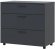 Комод Doros Торн Антрацит 3Ш 90х51.6х80 (DRS-012092)