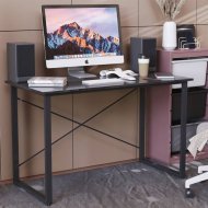 Комп'ютерний стіл Ferrum-decor Дейв 75x100x70 чорний ДСП Сосна Кембра 16мм (FRD-101997) Комп'ютерний стіл Ferrum-decor Дейв 75x100x70 чорний ДСП Сосна Кембра 16мм (FRD-101997)