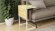 Стіл журнальний приставний Террі Комбо Ferrum-decor 345x662x440 Білий метал ДСП Дуб Артизан 16 мм (FRD-105148)