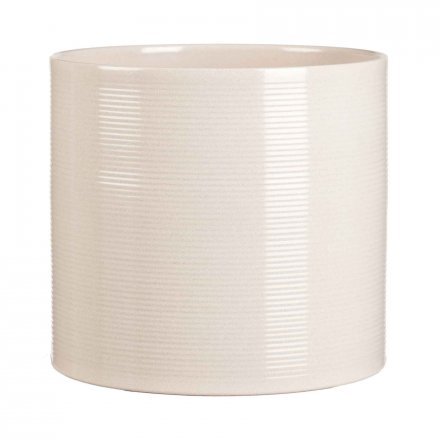 Кашпо для квітів Inspiration кераміка 16" кремовий 53751 Кашпо для квітів Inspiration кераміка 16" кремовий 53751