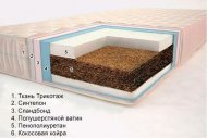 Матрац безпружинний Комфорт H22 К7 180х190х22 см