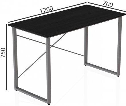 Комп'ютерний стіл Ferrum-decor Дейв 75x120x70 сірий ДСП Сосна Кембра 16мм (FRD-102402) Комп'ютерний стіл Ferrum-decor Дейв 75x120x70 сірий ДСП Сосна Кембра 16мм (FRD-102402)