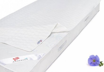 Наматрацник льняний з бджолиними фітонцидами Flax 70х170 см Наматрацник льняний з бджолиними фітонцидами Flax 70х170 см