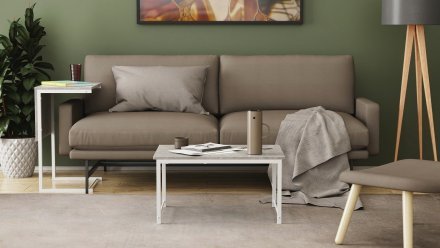 Стіл журнальний приставний Террі Комбо Ferrum-decor 345x662x440 Білий метал ДСП Бетон 16 мм (FRD-105149) Стіл журнальний приставний Террі Комбо Ferrum-decor 345x662x440 Білий метал ДСП Бетон 16 мм (FRD-105149)