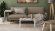 Стіл журнальний приставний Террі Комбо Ferrum-decor 345x662x440 Білий метал ДСП Бетон 16 мм (FRD-105149)