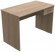 Стіл комп'ютерний Бад Ferrum-decor 750x1100x600 ДСП Дуб Сонома 16 мм (FRD-104755)
