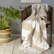 Плед вафельний Carmen bej бежевий 150х200 см полуторний svt-2000022298063