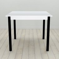 Стіл кухонний Ferrum-decor Агата 75x90x90 Чорний ДСП Біле 16мм (FRD-106263) Стіл кухонний Ferrum-decor Агата 75x90x90 Чорний ДСП Біле 16мм (FRD-106263)