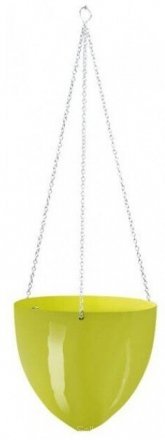 Підвісний горщик SkyHanger на ланцюжку зелений 54970