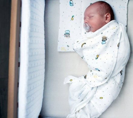 Пелюшка муслінова-плед 100x100 см Princess lullalove-8992