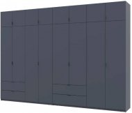 Шафа для одягу Doros Лукас Графіт 4+4 ДСП 340х50х240 DRS-011701 (42005141)