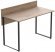 Комп'ютерний стіл Ferrum-decor Скай 75x140x60 чорний ДСП Дуб Сан-Марино 16мм (FRD-103634)