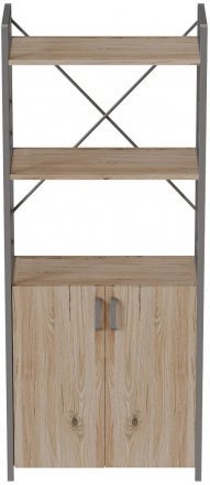 Етажерка 3/60 Ferrum-decor Серії Конект із тумбою 144x60x28 Сірий ДСП Сан-Марино (FRD-104457) Етажерка 3/60 Ferrum-decor Серії Конект із тумбою 144x60x28 Сірий ДСП Сан-Марино (FRD-104457)
