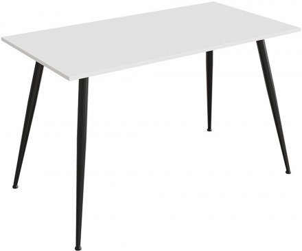 Кухонний стіл Марсель 40 Ferrum-decor 75x120x70 Чорний метал ДСП Білий 16 мм (FRD-106767) Кухонний стіл Марсель 40 Ferrum-decor 75x120x70 Чорний метал ДСП Білий 16 мм (FRD-106767)