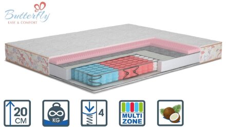 Матрас Camelia (Камелія) односторонній 140х200х19 см