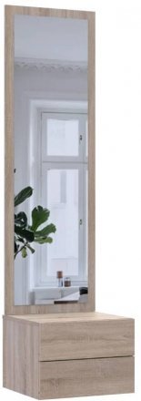 Підвісна тумба з дзеркалом Doros Сола 45х40х168,6 DRS-011743 (44900345)