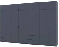 Шафа для одягу Doros Лукас Графіт 4+4 ДСП 360х50х240 DRS-011702 (42005145)