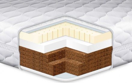 Матрац дитячий Kiddy Mega Latex-Cocos 80х160х11 см