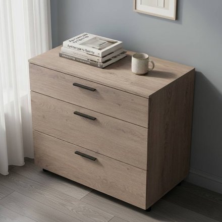 Комод Doros Торн Кремона Канноло 3Ш 90х51.6х80 (DRS-012095) Комод Doros Торн Кремона Канноло 3Ш 90х51.6х80 (DRS-012095)