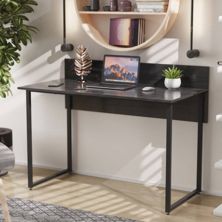Комп'ютерний стіл Ferrum-decor Скай 75x140x60 чорний ДСП Сосна Кембра 16мм (FRD-103635) Комп'ютерний стіл Ferrum-decor Скай 75x140x60 чорний ДСП Сосна Кембра 16мм (FRD-103635)