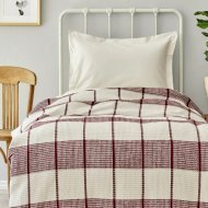 Плед вафельний Carmen bordo бордовий 150х200 см полуторний svt-2000022298087