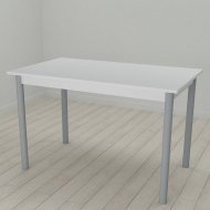 Стіл кухонний Ferrum-decor Беніта 75x120x60 Сірий ДСП Біле 16мм (FRD-106269) Стіл кухонний Ferrum-decor Беніта 75x120x60 Сірий ДСП Біле 16мм (FRD-106269)