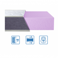 Матрац Brave ultra foam 200х200х11 см