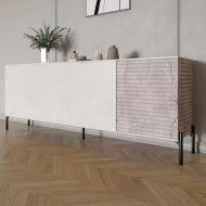 Комод у вітальню на чорних металевих ніжках LION Грей 204x38x76,5 см Бетон Style/Камінь (LION-042615) Комод у вітальню на чорних металевих ніжках LION Грей 204x38x76,5 см Бетон Style/Камінь (LION-042615)