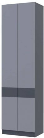 Шафа для одягу Doros Сола Графіт / Сірий 60х40х215 DRS-011744 (44900341) Шафа для одягу Doros Сола Графіт / Сірий 60х40х215 DRS-011744 (44900341)