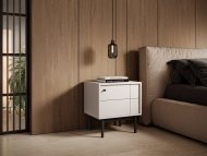 Тумба приліжкова Perfect Home Джапанді / Japandi S54 1-дверна Кашемір (PFH-091467) Тумба приліжкова Perfect Home Джапанді / Japandi S54 1-дверна Кашемір (PFH-091467)