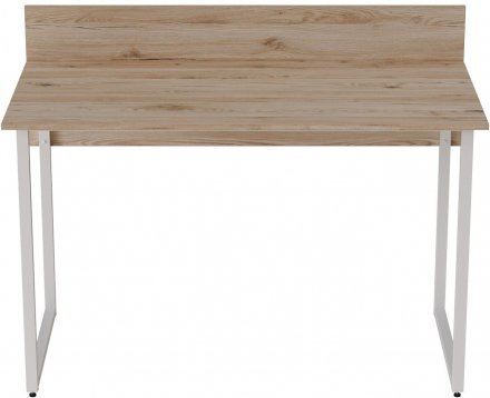 Комп'ютерний стіл Ferrum-decor Скай 75x120x70 білий ДСП Дуб Сан-Марино 32мм (FRD-101109)