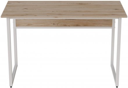 Комп'ютерний стіл Ferrum-decor Коді 75x140x70 білий ДСП Дуб Сан-Марино 16мм (FRD-101234)