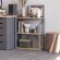 Етажерка 3/60 Ferrum-decor Серії Конект 75x60x28 сірий ДСП Дуб Сонома 16мм (FRD-104269)
