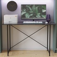 Стіл письмовий Line Лайт Ferrum-decor 750x1000x500 Чорний метал ДСП Сосна Кембра 16 мм (FRD-104838)