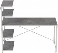 Комп'ютерний стіл Ferrum-decor Джек 75x120x70 Білий ДСП Бетон (FRD-105317) Комп'ютерний стіл Ferrum-decor Джек 75x120x70 Білий ДСП Бетон (FRD-105317)