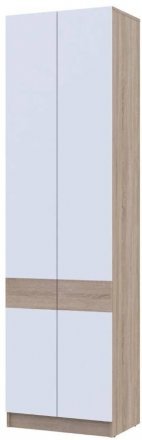 Шафа для одягу Doros Сола Дуб Сонома/Білий 60х40х215 DRS-011745 (44900344) Шафа для одягу Doros Сола Дуб Сонома/Білий 60х40х215 DRS-011745 (44900344)