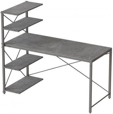 Комп'ютерний стіл Ferrum-decor Джек 75x120x70 Сірий ДСП Бетон (FRD-105318) Комп'ютерний стіл Ferrum-decor Джек 75x120x70 Сірий ДСП Бетон (FRD-105318)
