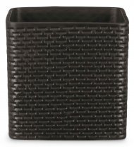 Кашпо для квітів Modern кераміка 18" антрацит куб 59059 Кашпо для квітів Modern кераміка 18" антрацит куб 59059