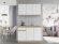 Кухня модульна Еверест Оптіма набір №5 Білий 1,2 м (без стільниці) (DTM-5709)