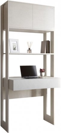 Модуль-2 стелаж зі столом та полицями LION Нобу Бетон Style (LION-042420) Модуль-2 стелаж зі столом та полицями LION Нобу Бетон Style (LION-042420)