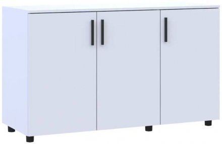 Комод Doros Торн Білий 3 ДСП 135х51.6х80 (DRS-012098)