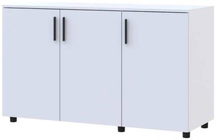 Комод Doros Торн Білий 3 ДСП 135х51.6х80 (DRS-012098)